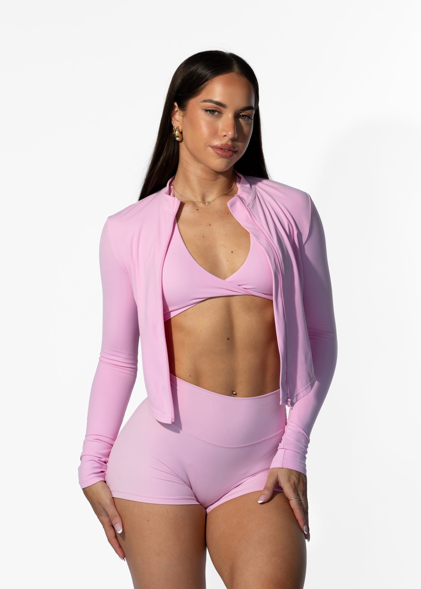 Zip Jacket Pink