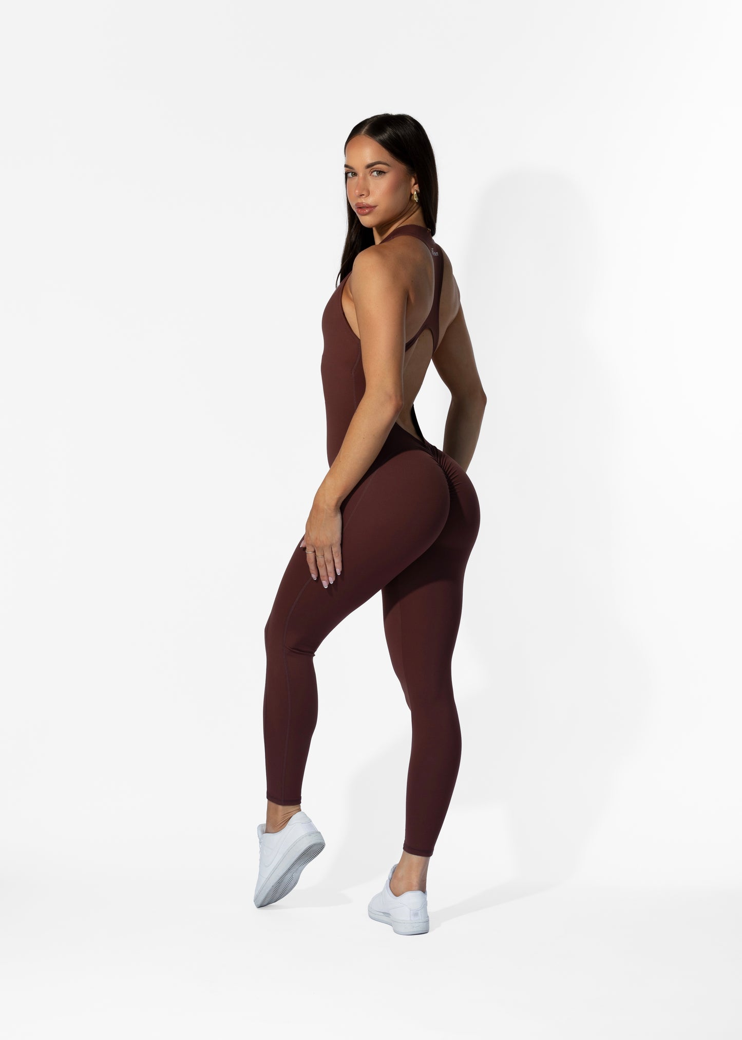 Myra Jumpsuit Brown