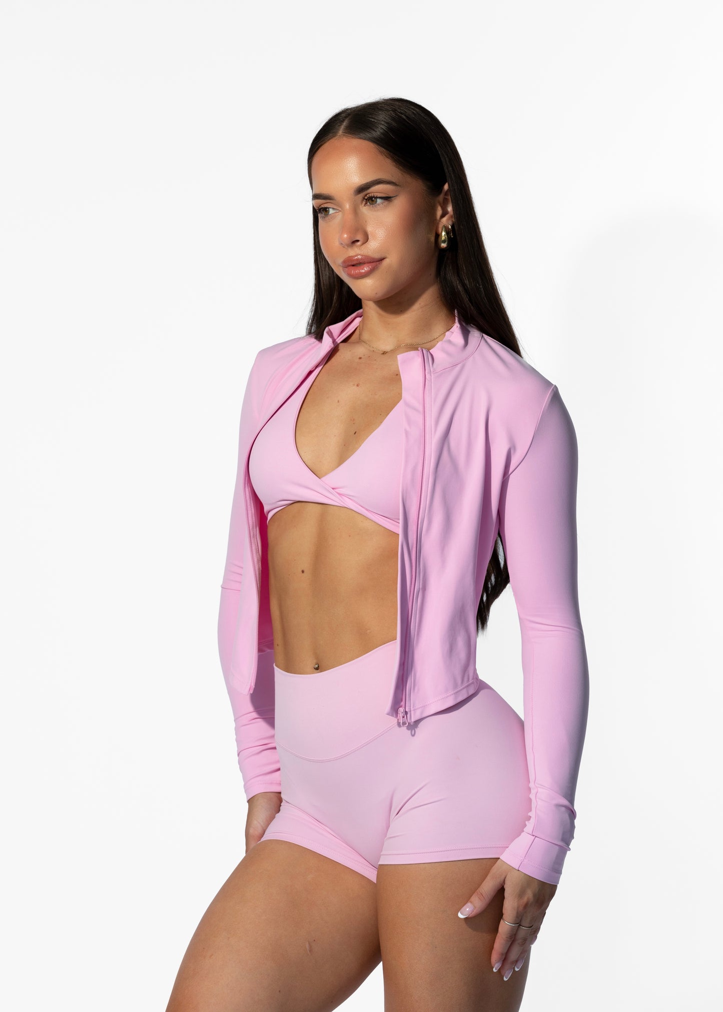 Zip Jacket Pink