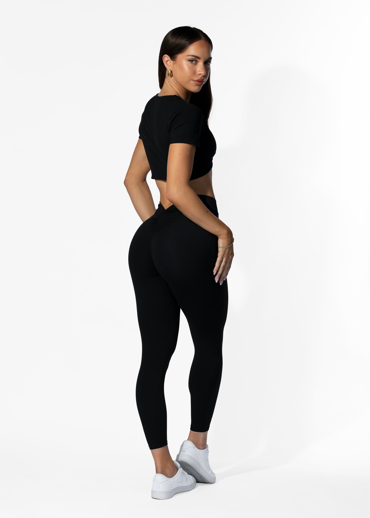 Legging V Back Black