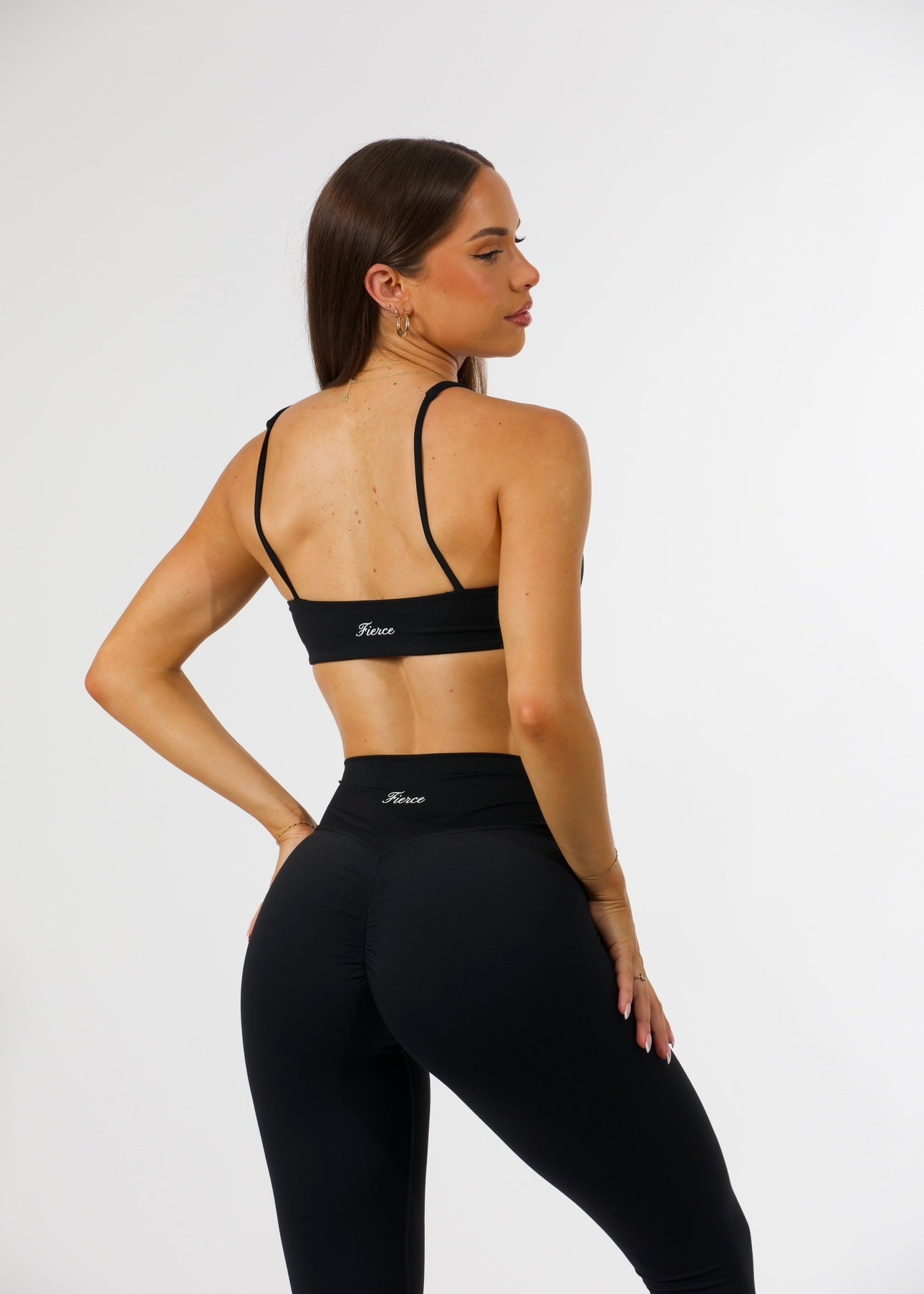 Taya Crop Black