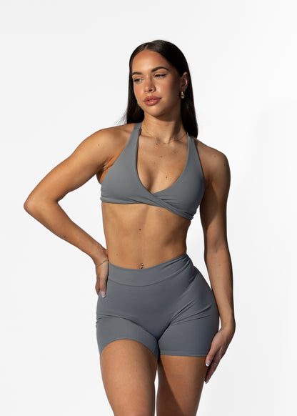 Kara Crop Grey