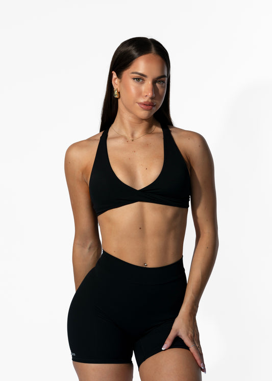 Kara Crop Black