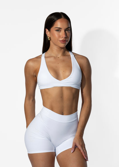 Kara Crop White