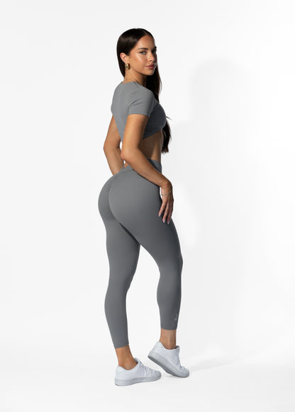 Legging V Back Grey