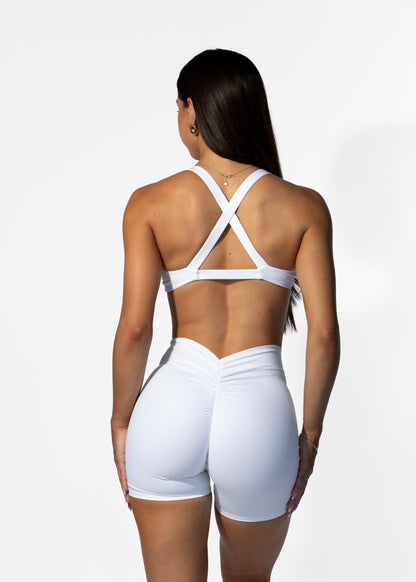 Kara Crop White