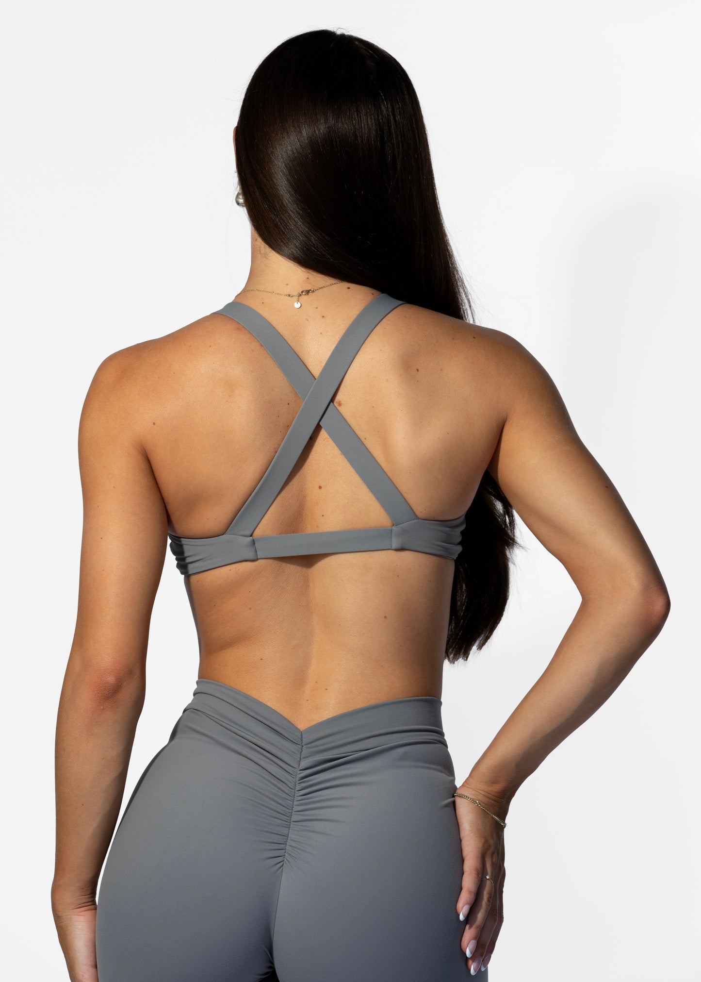 Kara Crop Grey