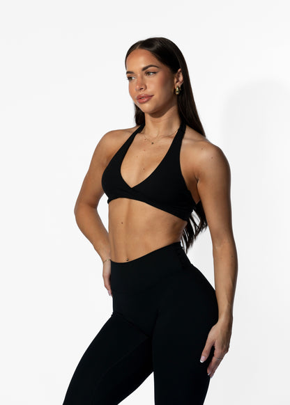 Taya Crop Black