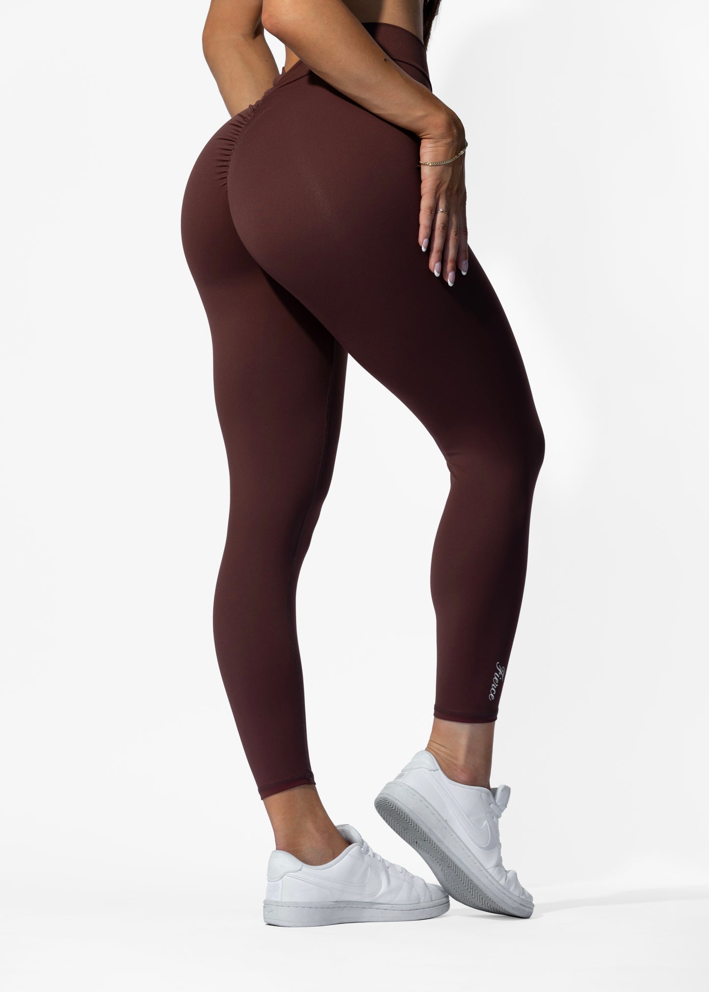 Legging V Back Brown