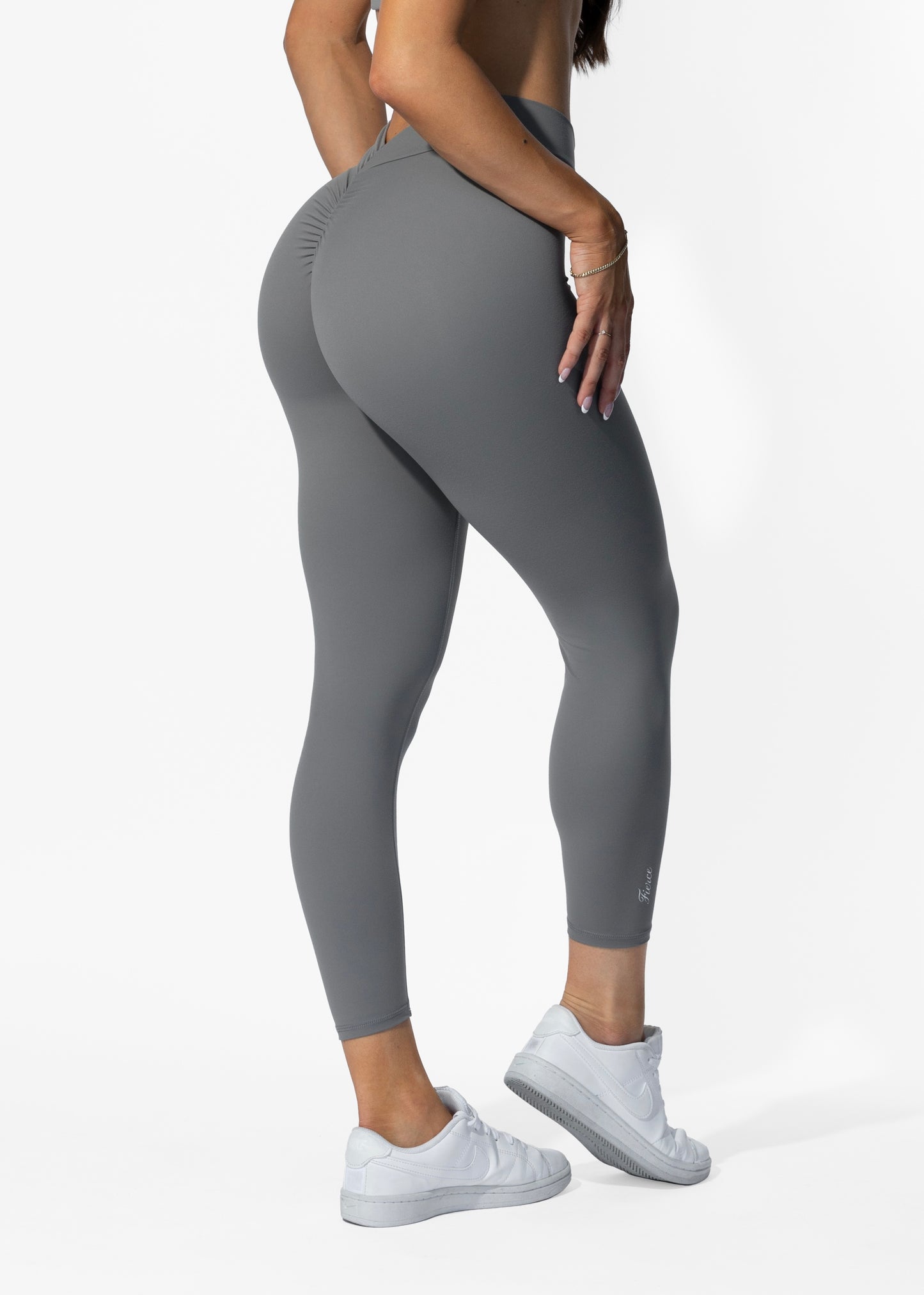 Legging V Back Grey